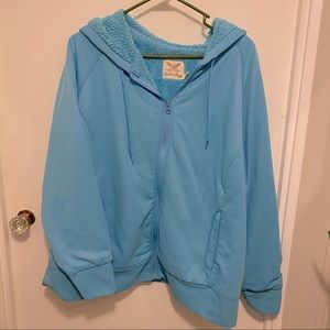 Light blue- Faded Glory- Sherpa sweater